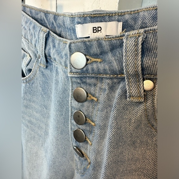 BP Jeans Nordstrom Women’s 27 Responsible Cotton High Rise Button Fly Mom Jeans - Picture 11 of 13
